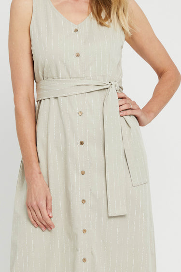 Organic Bamboo Button Front Nursing Dress Dress from Bamboo Body maternity store australia